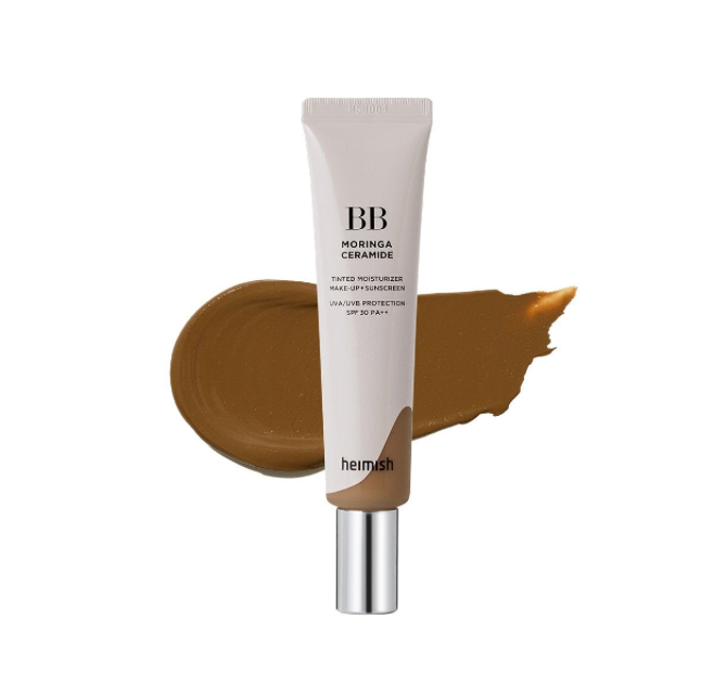 heimish - BB Moringa Ceramide Tinted Moisturiser + Sunscreen SPF 30 28 Tan 30g