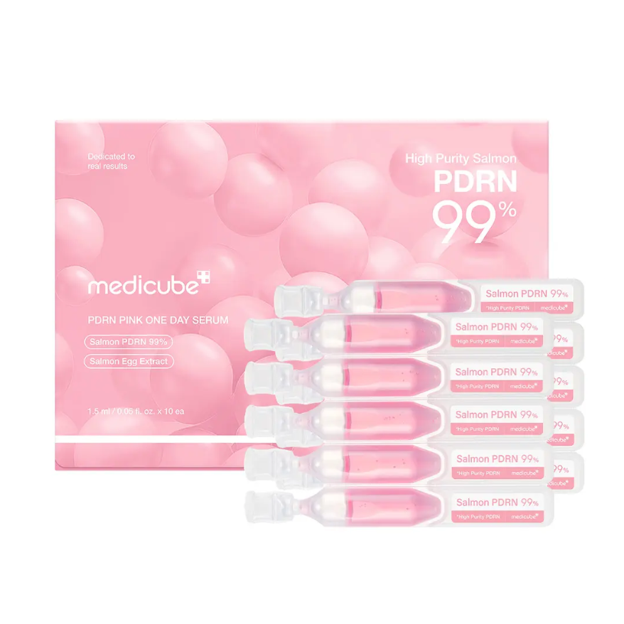 Medicube - PDRN Pink One Day Serum 15ml (10ea)