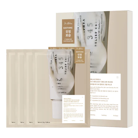 Dr. Althea 345 Relief Cream Mask 25g (4 ea)