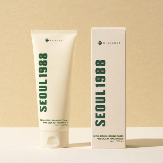 K-Secret - Cleansing Foam : Pine Cica 1% + Probiotics 150ml