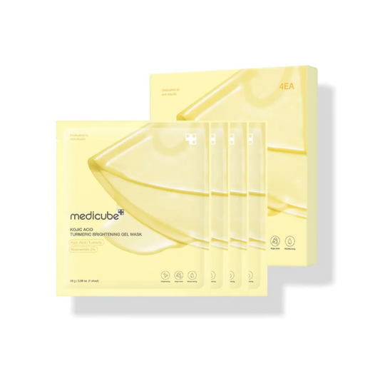 Medicube - Kojic Acid Turmeric Brightening Gel Mask Pack (4ea)