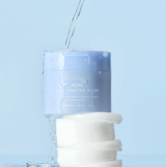 S.Nature - Aqua Oasis Panthe-Allan Calming Pad 190ml (60 Pads)