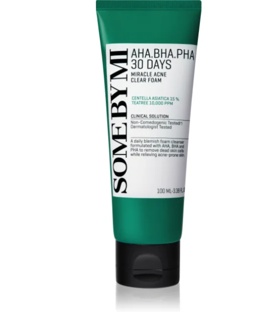 SOME BY MI - AHA BHA PHA 30 Days Miracle Acne Clear Foam 100ml