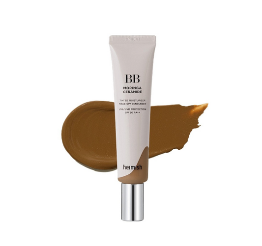 heimish - BB Moringa Ceramide Tinted Moisturiser + Sunscreen SPF 30 28 Tan 30g