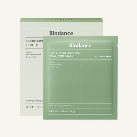 Biodance - Refreshing Sea Kelp Real Deep Mask (4 ea)