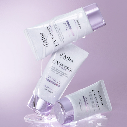 d'Alba - UV Essence Waterfull+ Tone-Up Purple Correcting SPF 50+ PA++++ 50ml