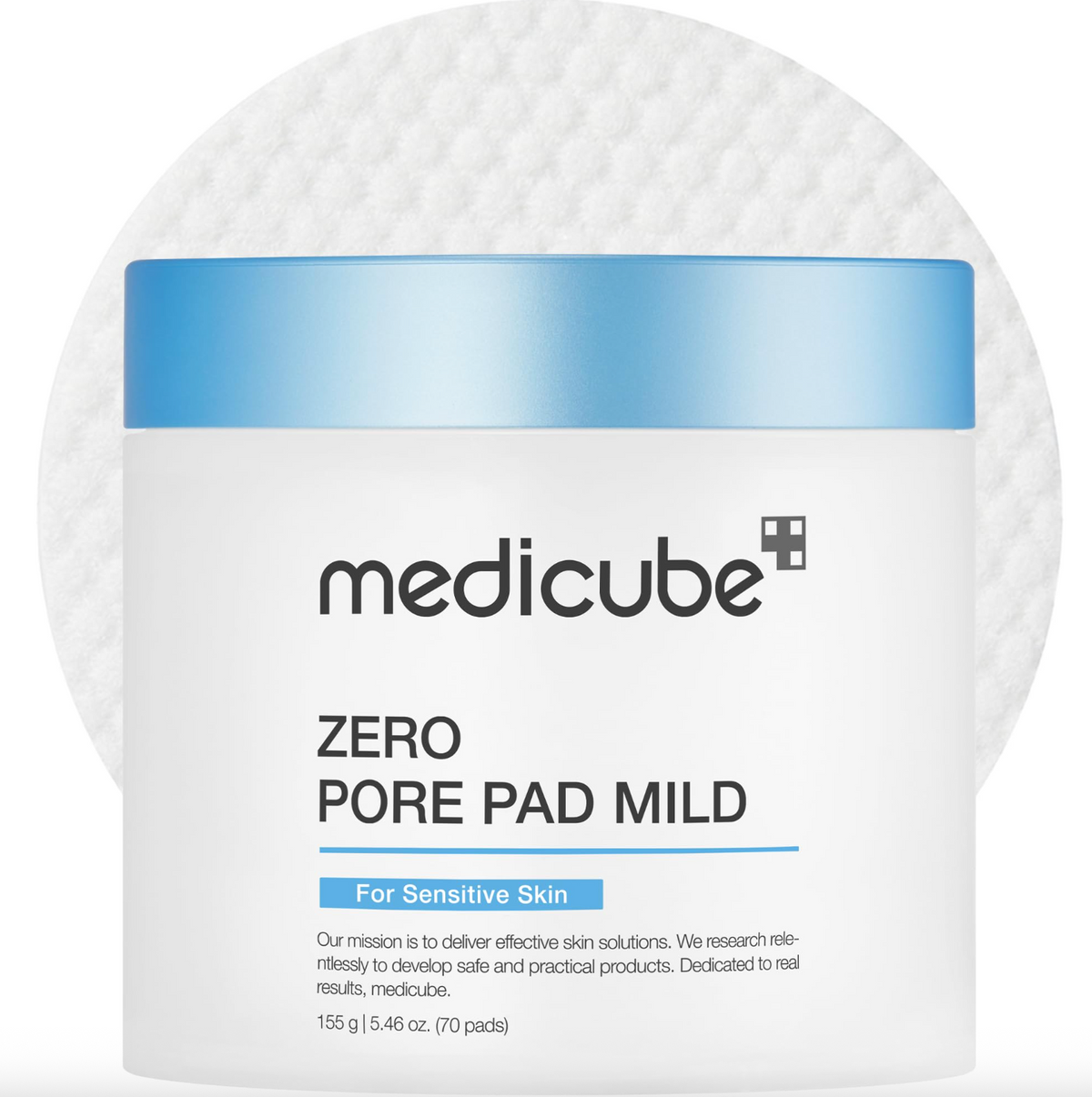 Medicube - Zero Pore Pad Mild 155g (70ea)