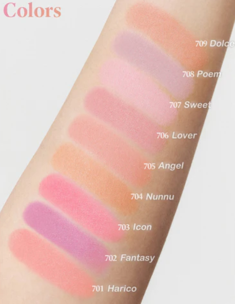 LAKA - Love Silk Blush #704 Nunnu 5.7g