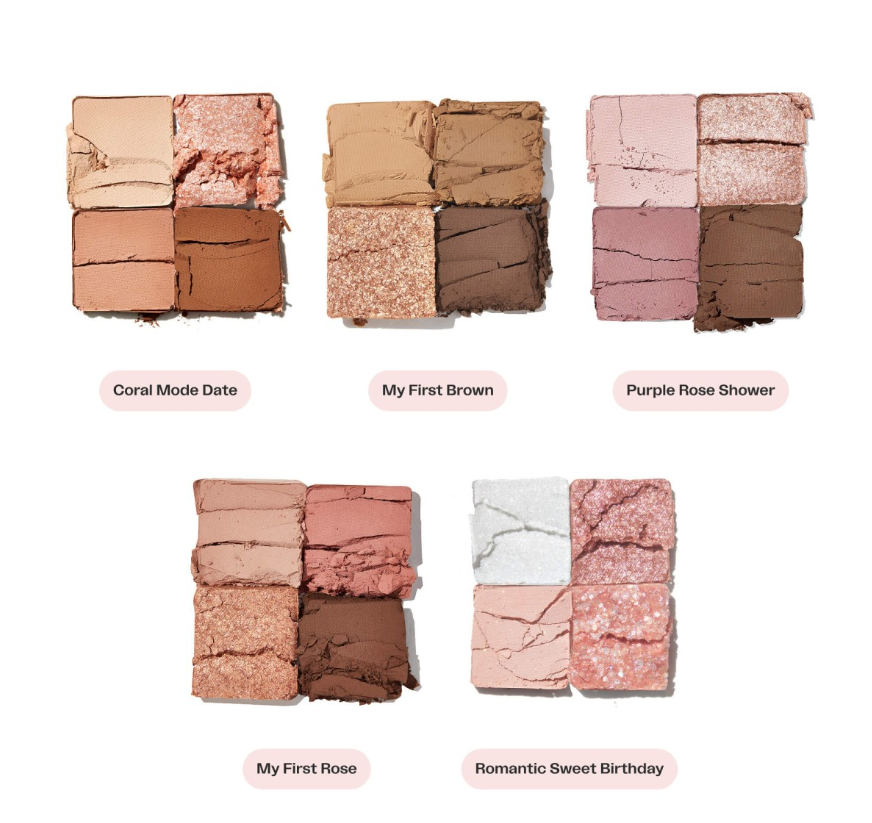 Milk Touch - Be My First Eye Palette #2 My First Rose 6.5g