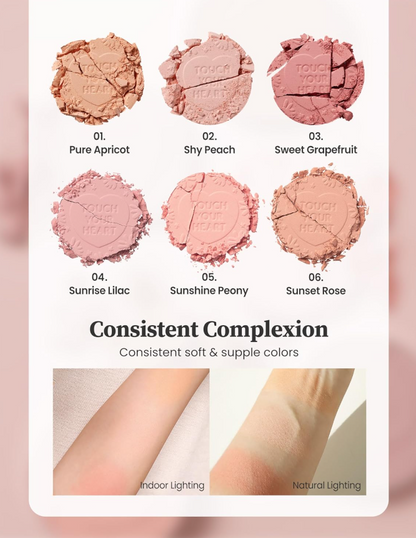 Milk Touch - Touch My Cheek #2 Shy Peach 5.2g