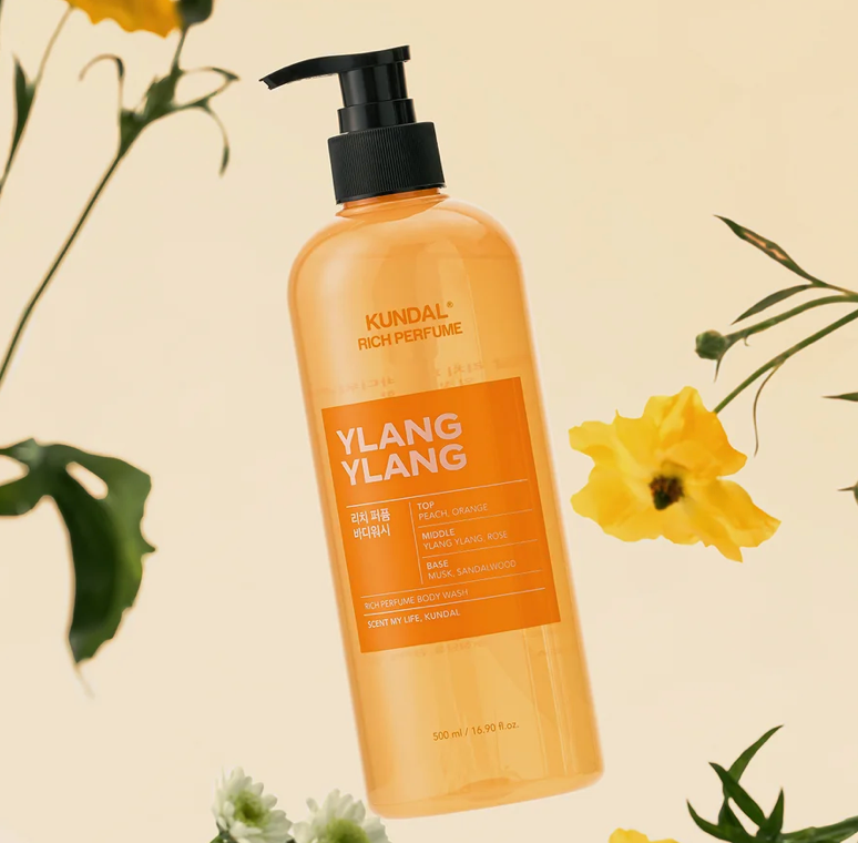 Kundal - Rich Perfume Body Wash, Ylang Ylang 500ml